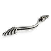 bow handle coil ends pewter
